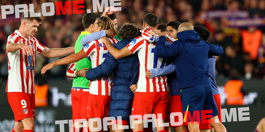 El Atleti vuelve a una final de Copa, tras resistir a un Barcelona que rozó la épica (3-0) | Resumen y goles